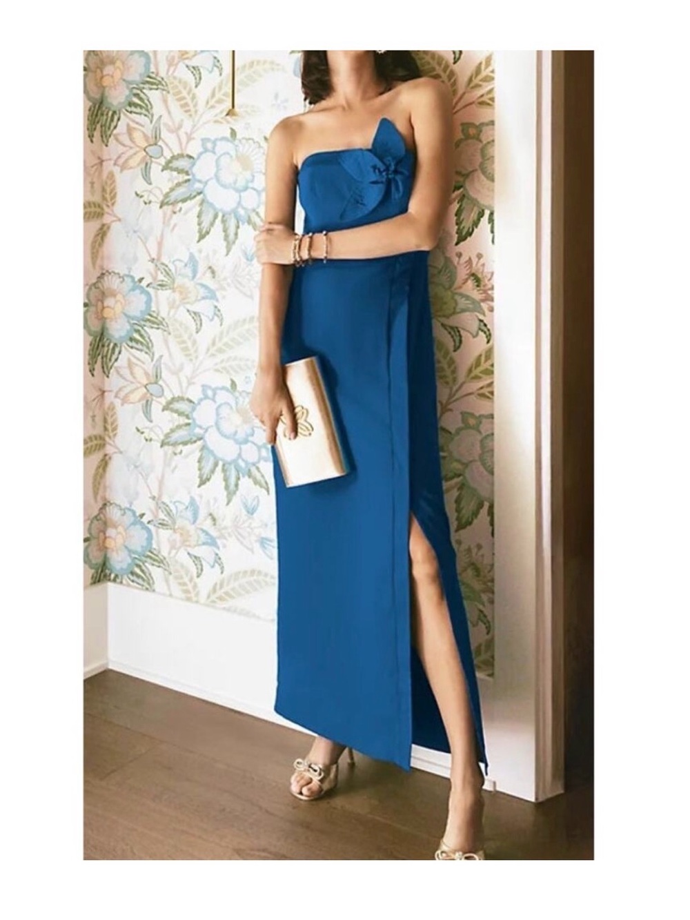 Lilly Pulitzer Anasophia Maxi Dress in Starlight Navy